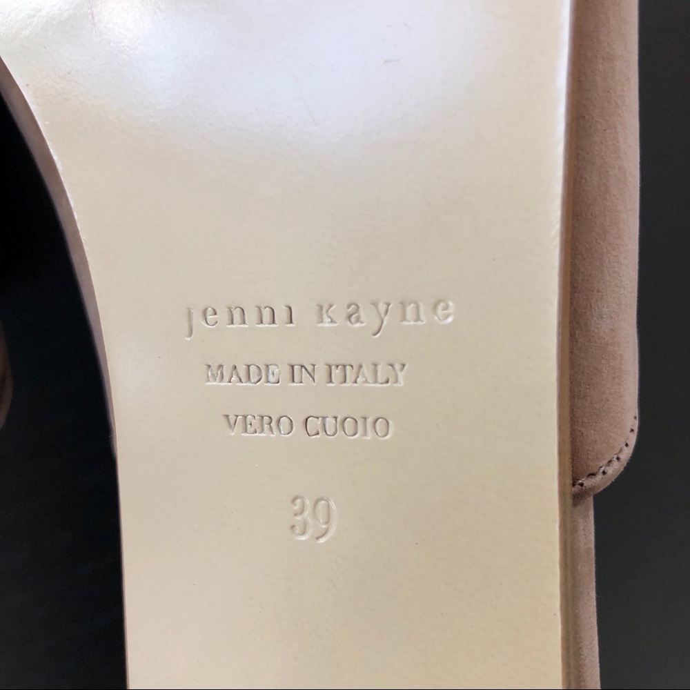 NEW Jenni Kayne • Suede Mules Taupe - Picture 8 of 8